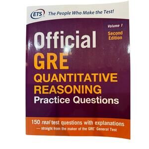 Official GRE Quantitative Reasoning Practice Questions | Volume 1 - 2nd Edition